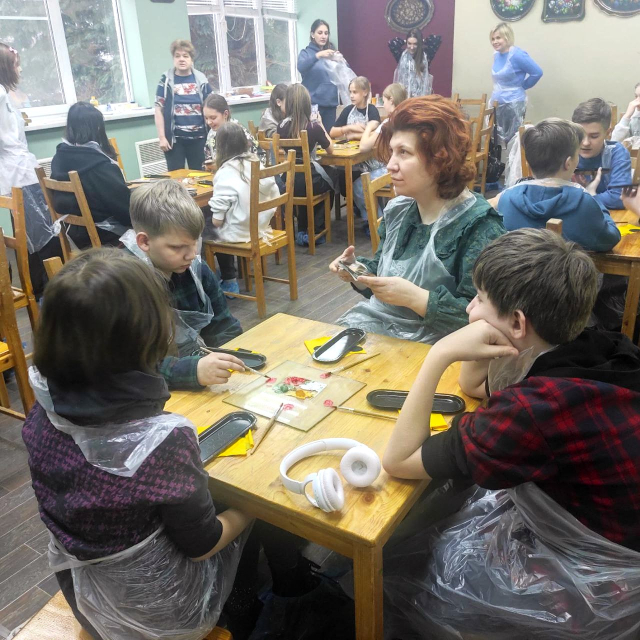 Жостово с мастер-классом